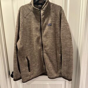 Patagonia Brown Zip-Up Fleece